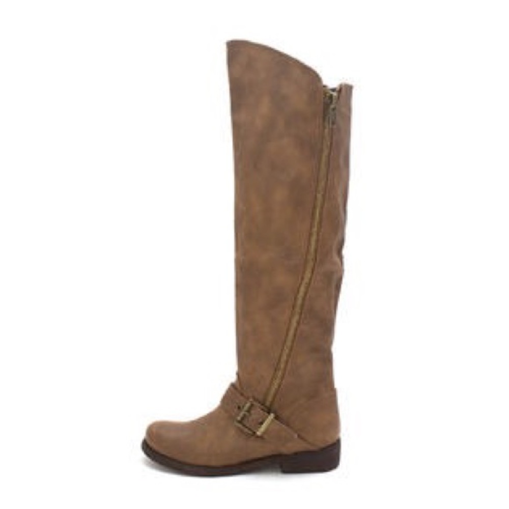Carlos Santana Knee High Riding Boots